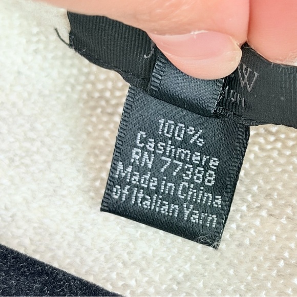 J.Crew Cashmere Shawl Collar Pullover Sweater Size Small - Picture 4 of 4